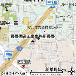 長野県長野市稲葉2141周辺の地図