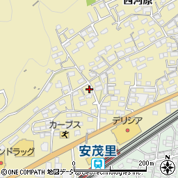 長野県長野市安茂里3671-1周辺の地図