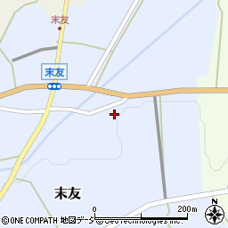 富山県小矢部市末友409周辺の地図