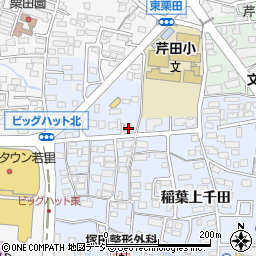 長野県長野市稲葉32周辺の地図