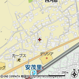長野県長野市安茂里3703-3周辺の地図