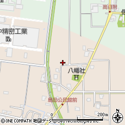 富山県富山市婦中町島田周辺の地図
