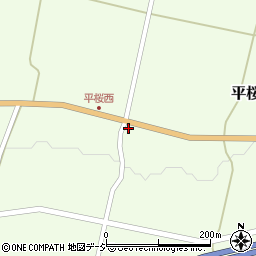 富山県小矢部市平桜6353周辺の地図