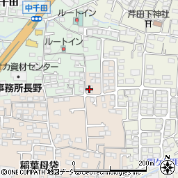 長野県長野市稲葉826周辺の地図