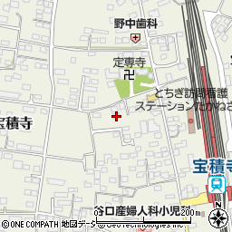 栃木県塩谷郡高根沢町宝積寺1025-8周辺の地図
