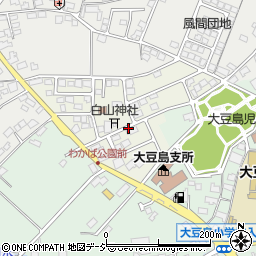 長野県長野市大豆島西沖周辺の地図