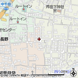 長野県長野市稲葉825周辺の地図