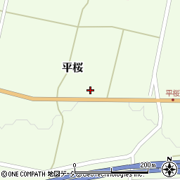 富山県小矢部市平桜6171周辺の地図