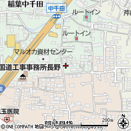 長野県長野市稲葉2107周辺の地図
