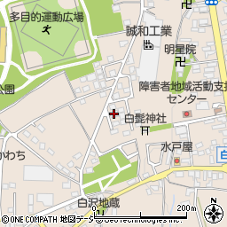 栃木県宇都宮市白沢町1866周辺の地図