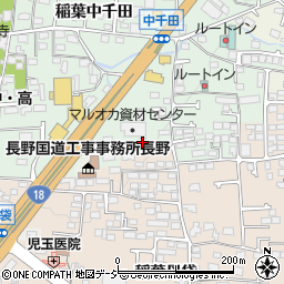 長野県長野市稲葉2126周辺の地図