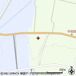 富山県小矢部市平桜6293周辺の地図