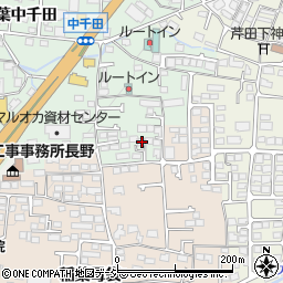 長野県長野市稲葉2106-3周辺の地図