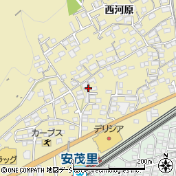 長野県長野市安茂里3710-1周辺の地図