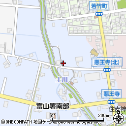 富山県富山市悪王寺35周辺の地図