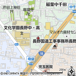 長野県長野市稲葉2157-1周辺の地図