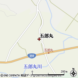 富山県小矢部市五郎丸1691周辺の地図