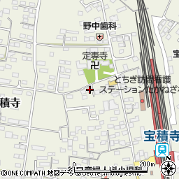 栃木県塩谷郡高根沢町宝積寺1025周辺の地図