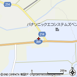 富山県小矢部市五郎丸1周辺の地図