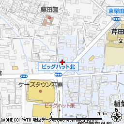 長野県長野市稲葉18周辺の地図