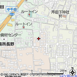 長野県長野市稲葉825-20周辺の地図