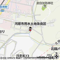 石川県金沢市花園八幡町ロ20-45周辺の地図