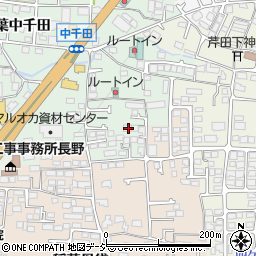 長野県長野市稲葉2106-1周辺の地図