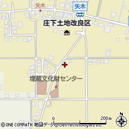 富山県砺波市矢木385周辺の地図