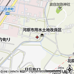 石川県金沢市花園八幡町ロ20-38周辺の地図