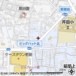 長野県長野市稲葉15周辺の地図