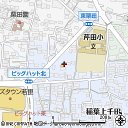 長野県長野市稲葉11周辺の地図