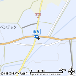 富山県小矢部市末友87周辺の地図