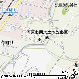 石川県金沢市花園八幡町ロ20-37周辺の地図