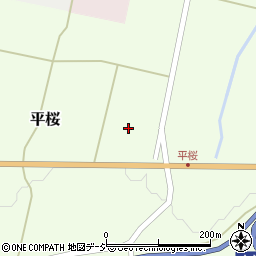 平桜公民館周辺の地図