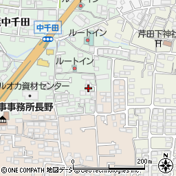 長野県長野市稲葉2104周辺の地図