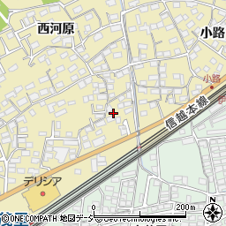 長野県長野市安茂里1491周辺の地図