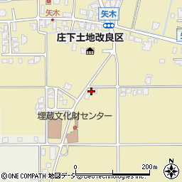 富山県砺波市矢木383周辺の地図