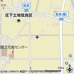 富山県砺波市矢木391-1周辺の地図