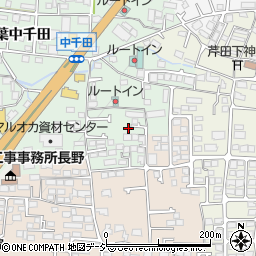 長野県長野市稲葉2104-8周辺の地図