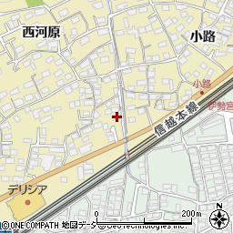 長野県長野市安茂里1492周辺の地図