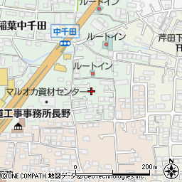 長野県長野市稲葉2100-16周辺の地図