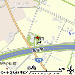 富山県小矢部市西島51周辺の地図