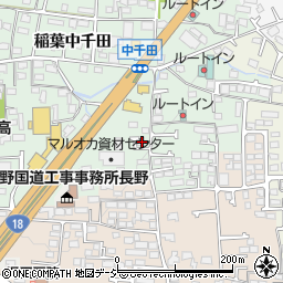 長野県長野市稲葉2109周辺の地図