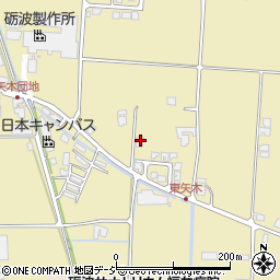 富山県砺波市矢木558周辺の地図