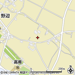 長野県須坂市野辺周辺の地図