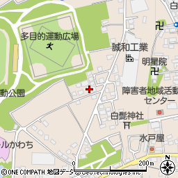 栃木県宇都宮市白沢町1539-1周辺の地図