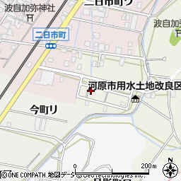 石川県金沢市花園八幡町ロ10-25周辺の地図
