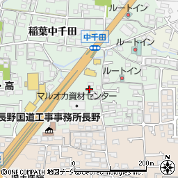 長野県長野市稲葉2109-11周辺の地図