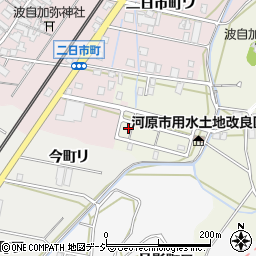 石川県金沢市花園八幡町ロ10-7周辺の地図