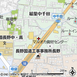 長野県長野市稲葉2149周辺の地図